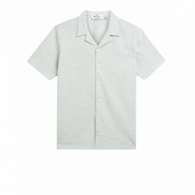 Camisas Camisa BEN SHERMAN Tri Color Textured Mint
