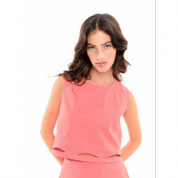 Blusas y Camisas Top BEHULAH Samil Fucsia