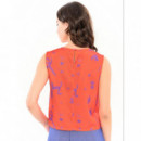 Blusas y Camisas Top BEHULAH Mimosa Rojo