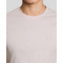 Lyle And Scott - Pepperline Camisetas Hombre Camiseta LYLE & SCOTT Superfine Light Pink