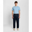 Lyle And Scott - Pepperline Camisetas Hombre Camiseta LYLE & SCOTT Superfine Airy Blue