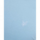 Lyle And Scott - Pepperline Camisetas Hombre Camiseta LYLE & SCOTT Superfine Airy Blue