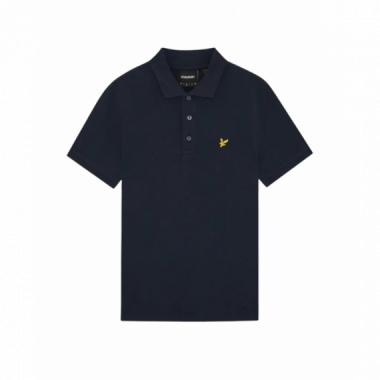 Lyle And Scott - Pepperline Polos Polo LYLE & SCOTT Popcorn Jacquard Dark Navy