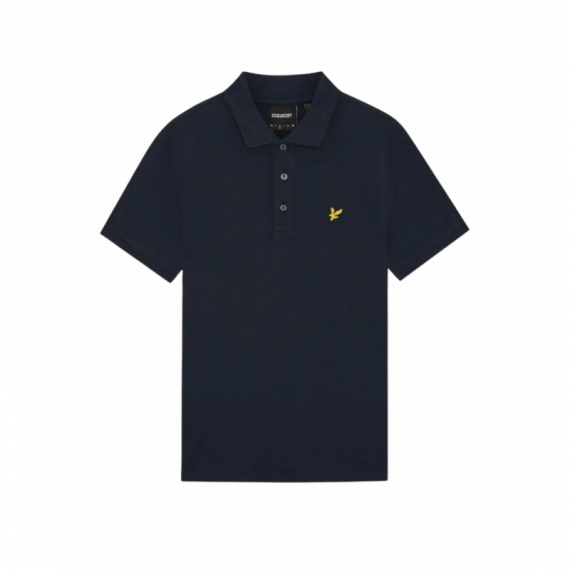 Lyle And Scott - Pepperline Polos Polo LYLE & SCOTT Popcorn Jacquard Dark Navy