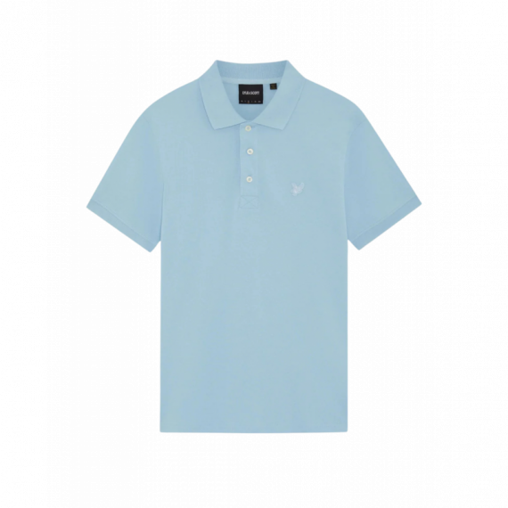 Lyle And Scott - Pepperline Polos Polo LYLE & SCOTT Superfine Cotton Airy Blue