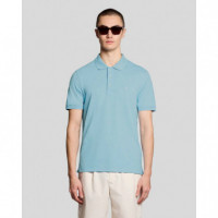 Lyle And Scott - Pepperline Polos Polo LYLE & SCOTT Superfine Cotton Airy Blue