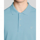 Lyle And Scott - Pepperline Polos Polo LYLE & SCOTT Superfine Cotton Airy Blue