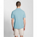 Lyle And Scott - Pepperline Polos Polo LYLE & SCOTT Superfine Cotton Airy Blue