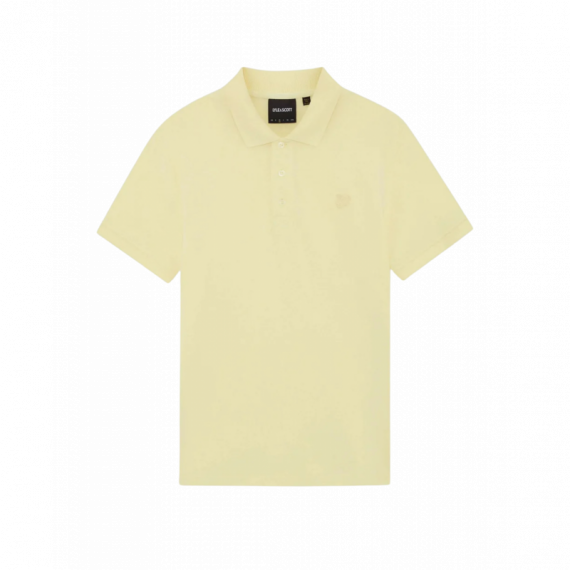 Lyle And Scott - Pepperline Polos Polo LYLE & SCOTT Superfine Cotton Pastel Yellow