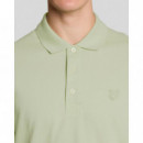 Lyle And Scott - Pepperline Polos Polo LYLE & SCOTT Superfine Cotton Tender Greens