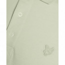 Lyle And Scott - Pepperline Polos Polo LYLE & SCOTT Superfine Cotton Tender Greens