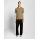 Lyle And Scott - Pepperline Polos Polo LYLE & SCOTT Superfine Cotton Sage Uniform