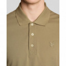 Lyle And Scott - Pepperline Polos Polo LYLE & SCOTT Superfine Cotton Sage Uniform