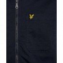 Lyle And Scott - Pepperline Chaquetas y Abrigos Sobrecamisa LYLE & SCOTT Lightweight Enzyme Wash Dark Navy