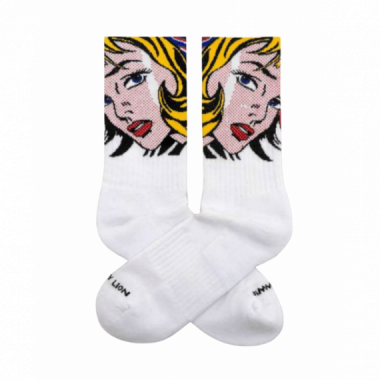 Calcetines JIMMY LION Lichtenstein Girl With Hair Ribbon