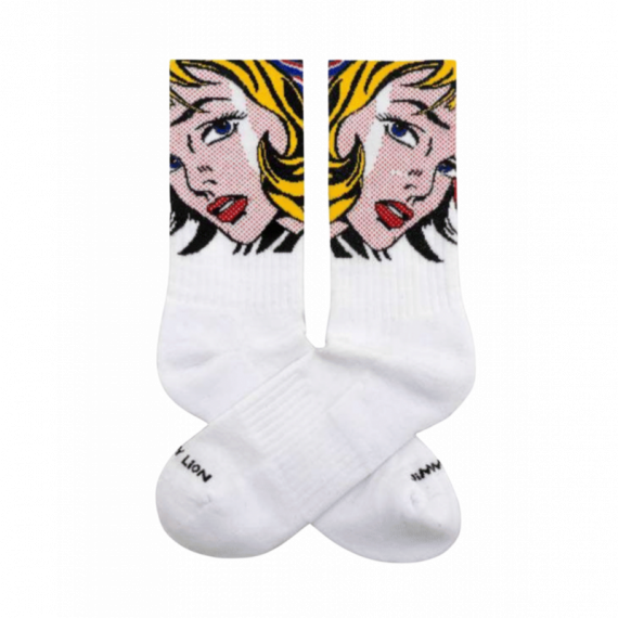 Calcetines JIMMY LION Lichtenstein Girl With Hair Ribbon