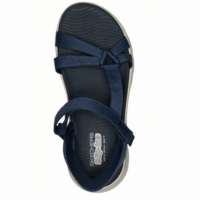 GO WALK FLEX SANDAL - ILLUMIN Navy Textile SKECHERS
