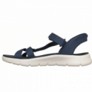GO WALK FLEX SANDAL - ILLUMIN Navy Textile SKECHERS