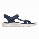 GO WALK FLEX SANDAL - ILLUMIN Navy Textile SKECHERS