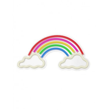 FOREVER RTV200036 LAMPARA DECORATIVA NEON LED RAINBOW ON CLOUDS