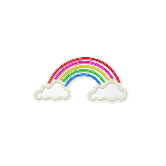 FOREVER RTV200036 LAMPARA DECORATIVA NEON LED RAINBOW ON CLOUDS