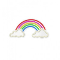 FOREVER RTV200036 LAMPARA DECORATIVA NEON LED RAINBOW ON CLOUDS