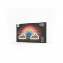 FOREVER RTV200036 LAMPARA DECORATIVA NEON LED RAINBOW ON CLOUDS