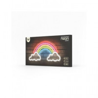 FOREVER RTV200036 LAMPARA DECORATIVA NEON LED RAINBOW ON CLOUDS