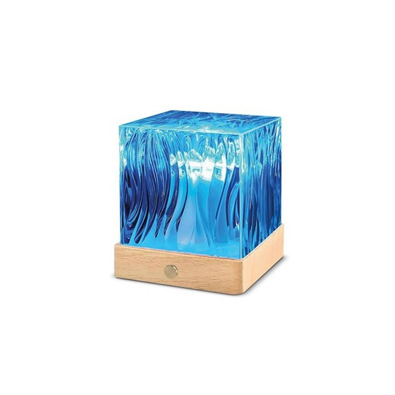 FOREVER RTV222355 LAMPARA PROYECTOR CON LUZ EFECTO AURA 16 COLORES Y MANDO A DISTANCIA