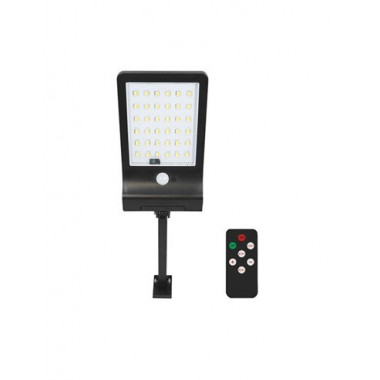 ELBAT EB0397 FAROLA LED SOLAR 3000K/4000K/6500K 350LM + SENSOR + MANDO
