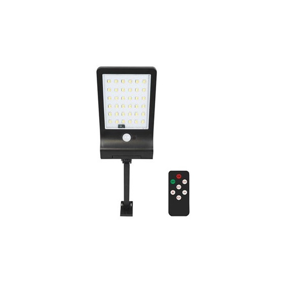 ELBAT EB0397 FAROLA LED SOLAR 3000K/4000K/6500K 350LM + SENSOR + MANDO