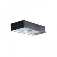 ELBAT EB0493 APLIQUE LED SOLAR MODERN 6W 900LM NEGRO