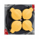 ELBAT EB0563 ENROLLADOR DE CABLE 25 METROS CABLE 3X1.5MM CON TAPAS