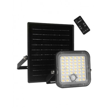 ELBAT EB0573 FOCO LED SOLAR 10W 1500LM CON SENSOR + MANDO + CCT 3000K/6000K