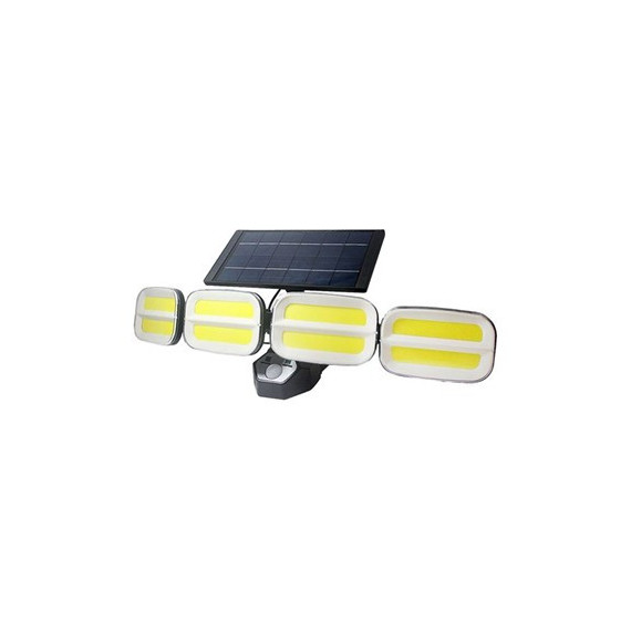 ELBAT EB0568 FOCO SOLAR CUÁDRUPLE CON SENSOR 800LM