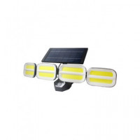 ELBAT EB0568 FOCO SOLAR CUÁDRUPLE CON SENSOR 800LM