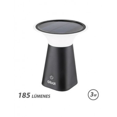 ELBAT EB0586 LAMPARA SOLAR RECARGABLE 3W 185LM
