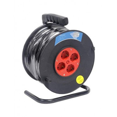 SUPER POWER 56733 ENROLLADOR DE CABLE 50 METROS CABLE 3X1.5MM