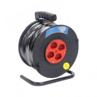 SUPER POWER 56733 ENROLLADOR DE CABLE 50 METROS CABLE 3X1.5MM