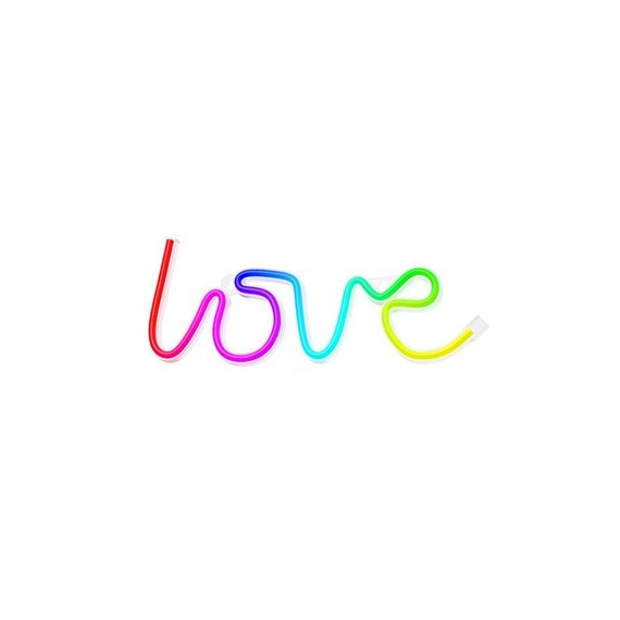 FOREVER RTV100438 LAMPARA DECORATIVA NEON LED LOVE