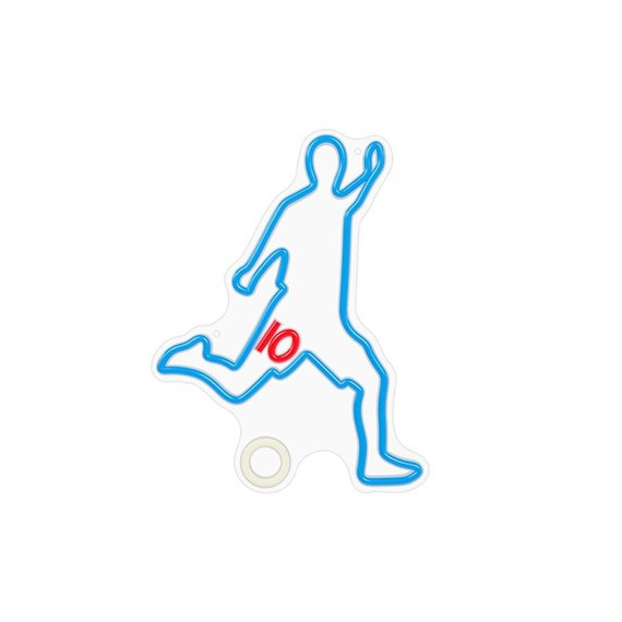 FOREVER RTV200003 LAMPARA DECORATIVA NEON LED FOOTBALLER