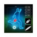 FOREVER RTV200003 LAMPARA DECORATIVA NEON LED FOOTBALLER