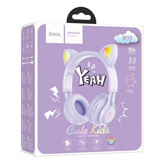 CASCOS HOCO W39 CUTE KIDS AZUL