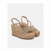 Alma en Pena Cuña Beige V2651109- SAND