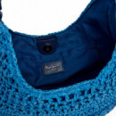 Bolso Media Luna De Rafia