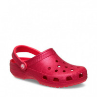 Zuecos Unisex Classic Glitter U  CROCS