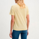 Camiseta de punto con cuello redondo