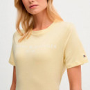 Camiseta de punto con cuello redondo