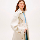 Bolso tote Essential con logo metalizado