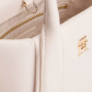 Bolso tote Essential con logo metalizado